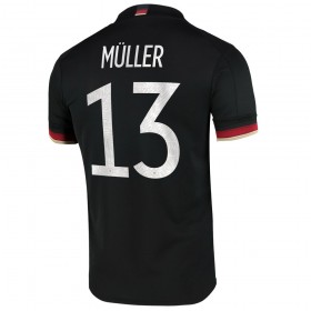 Camisetas Alemania Thomas Muller 13 Segunda Equipacion  Eurocopa 2020